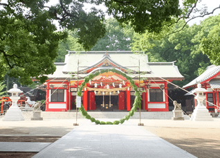 6月30日　夏越大祓式・茅の輪神事