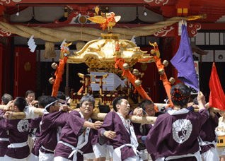 7月19日　夏越大祭・神輿巡行