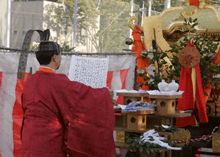 10月19日　秋季大祭・潮掻き神事