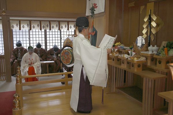 神前結婚式のお供え