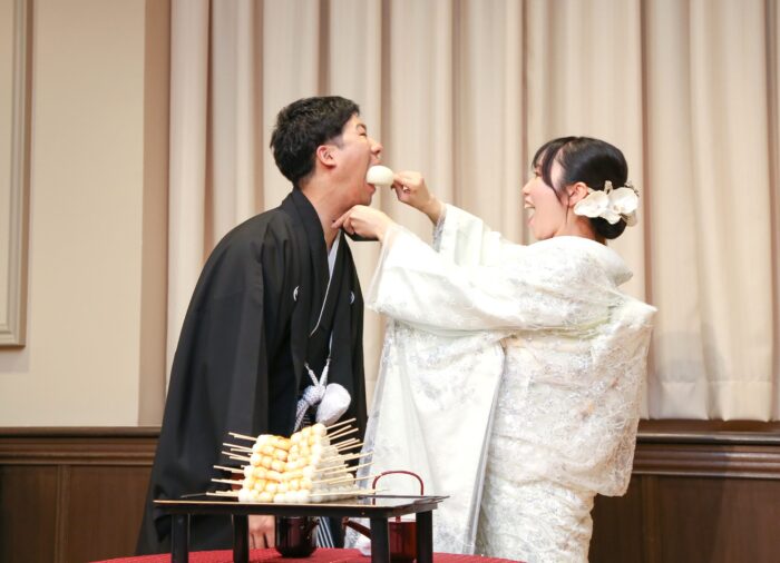 団子　ファーストバイト